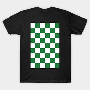 Checkered Green T-Shirt